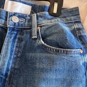 MOTHER Women's Straight Leg Jeans - Blue